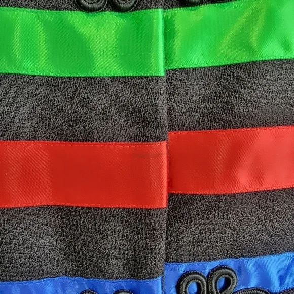 Vintage Black Blazer Size Petite 14 - Picture 4 of 16